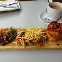 3 vegan Pintxos at Negresco in Bilbao