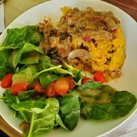 Bifongo con salsa de setas at Wanabi in Caguas