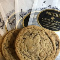   at Nirvana Coffee Company in Barnstable