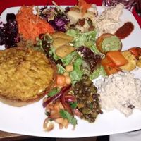 Dish of the day at Cafe Ginger in Paris