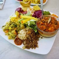 gratin plate at Cafe Ginger in Paris