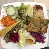 Lasagne plate at Cafe Ginger in Paris