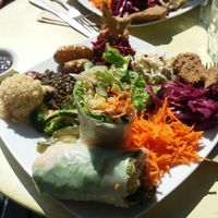 Summer role lunch menu at Cafe Ginger in Paris