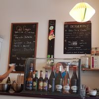 Charm. at Cafe Ginger in Paris