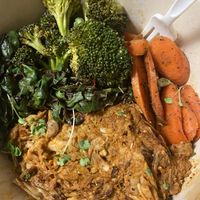 BBQ Jackfruit bowl   at Lil' Vegerie in Redondo Beach
