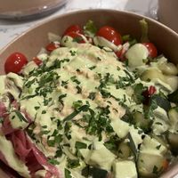 Chickpea tuna salad  at Lil' Vegerie in Redondo Beach
