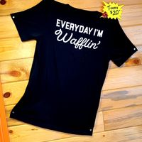 T-shirt at The Waffle Lab in Fort Collins