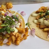 Vegan Jackfruit Tacos at Vatos Tacos + Tequila at The Foundry in Loveland