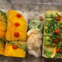 Spicy Mango (left) & Baja Lemon (right)   at Leo's in Chula Vista