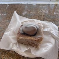 sour dough cinnamon roll!   at The Chunky Scone in Highland Park