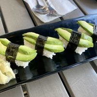 Avocado Nigiri   at Sushi Maro in Vancouver
