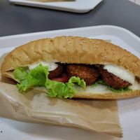 Great falafel at Cafe Falafel in Baku