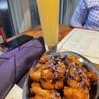 AMAZING thai chilli cauliflowers  at Fern Flavors from the Garden in Charlotte