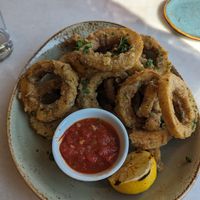 Eggplant Calamari at Fern Flavors from the Garden in Charlotte