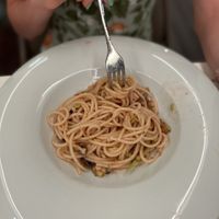 Spaghetti  at Ristorante Corallo in Vallecrosia