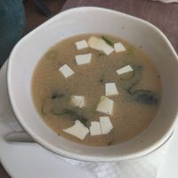 Miso soup at Sakura in Benalmadena