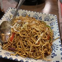 Vegetable fried noodles   at Sakura in Benalmadena