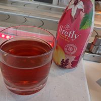 Firefly peach and green tea at Yo! Sushi in Bristol