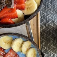 Acai and spirulina bowls  at Zero - Healthy Bar & Poke in Salerno