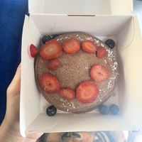 Gluten free pancakes  at Zero - Healthy Bar & Poke in Salerno