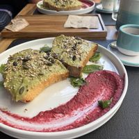 Avo toast🥑  at Zero - Healthy Bar & Poke in Salerno