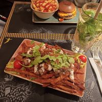 Guacamoly Fritten at Peter Pane in Oberhausen