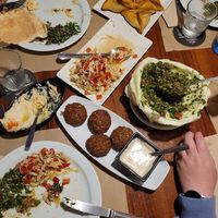 Fresh food at Restaurante El Coto Libanes in Gran Canaria