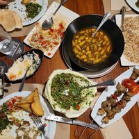 More food at Restaurante El Coto Libanes in Gran Canaria