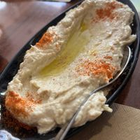 Hummus de berenjena   at Restaurante El Coto Libanes in Gran Canaria