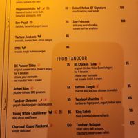 Menu Jan 24 at Queen's Tandoor in Seminyak