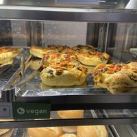 Vegan focaccia bread   at Mensa Morgenstelle in Tubingen