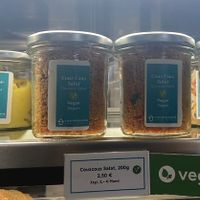 Vegan couscous salad   at Mensa Morgenstelle in Tubingen