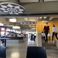 A lot of seating inside   at Mensa Morgenstelle in Tubingen