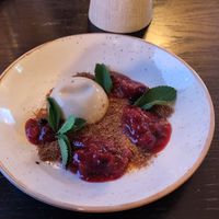 Vegan Coconut Panna Cotta at Bull and Claw in Portaferry
