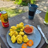 Vegane Pakoras at Chico's in Montezuma