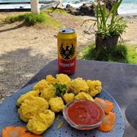 Blumenkohl Pakora at Chico's in Montezuma