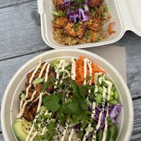 Rainbow Buddah Bowl & Fried Ricee  at Rice & Shine in Wheeler