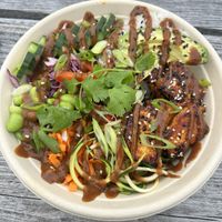 Buddha Bowl with tofu   at Rice & Shine in Wheeler