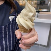 Plant based durian ice cream   at IKEA in Kowloon