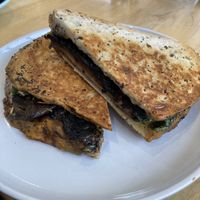 Mushroom and cheese toasty  at Soulfoods in Officer