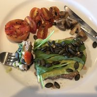 Breakfast smashed avocado on sourdough   at Dr Frogs in Koh Samui