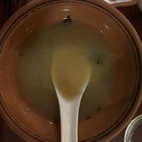 Misoshiru  at Sushi Ten Bento in Puno