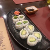 Bean & sesame and avocado sushi   at Sushi Ten Bento in Puno
