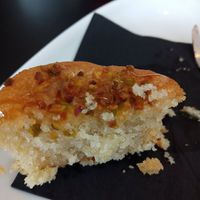 Cross section of sponge cake at Kaph in Dublin