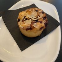 Almond and blueberry muffin  at Kaph in Dublin