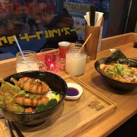 Pomppenkroket met gyoza en rijst  at Takumi in The Hague