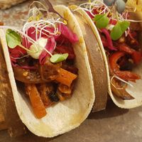 Tacos hermanos at Greta in Sant Cugat Del Valles