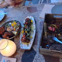 Three of the plates at Greta in Sant Cugat Del Valles