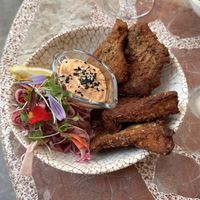 Fried mushrooms   at Greta in Sant Cugat Del Valles