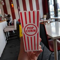 Popcorn! at Chomp Vegan Eatery in Vancouver